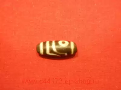 Бусина Дзи 2 глаза 3см