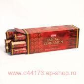   +  (Hem Sandal Cinnamon incense sticks).