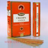 Благовония Ppure Амбер Amber Premium Masala Incense Sticks