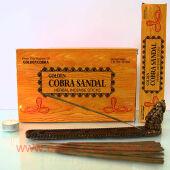  "  " Golden Cobra Sandal HerbalMasala Incense Sticks
