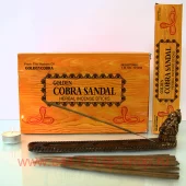 Благовоние "Сандал Золотая Кобра" Golden Cobra Sandal HerbalMasala Incense Sticks