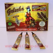 Хна для рисования в тюбике коричневая 25г