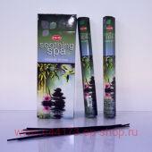    ( HEM SOOTHING SPA incense sticks).