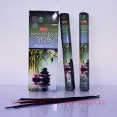 Благовоние «Успокаивающий Спа» ( HEM SOOTHING SPA incense sticks).