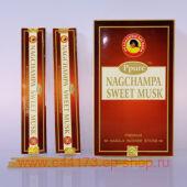 Благовония Ppure Сладкий Мускус Sweet Musk Masala Incense Sticks