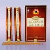 Благовония Ppure Сладкий Мускус Sweet Musk Masala Incense Sticks
