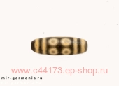 Бусина дзи 8 глаз агат 4 см