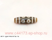 Бусина дзи 8 глаз агат 3,8 см