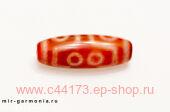Бусина 6 глаз агат красный 4 см