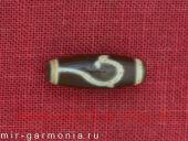 Бусина дзи Тара агат 3 см