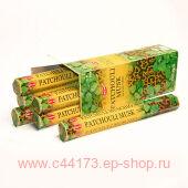  +ʻ (Hem Patchouli-Musk incense sticks).
