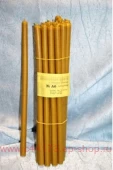 Свечи восковые алтарные А6 (d-14ммх355мм) 1кг (22шт.)