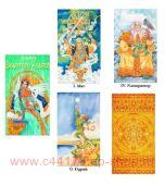 Таро Золотого Колеса (78 карт + инструкция) Мила Лосенко