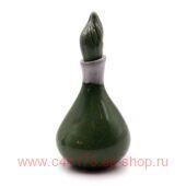 "Бутылочка для масел керамика глазурь 10см